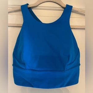 Lululemon Wunder Train Long Line Sports Yoga Bra Top Size 4 Excellent Condition